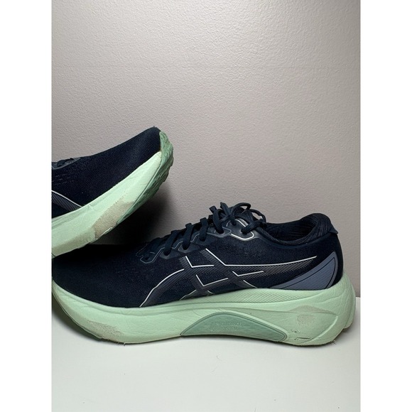 ASICS Gel Kayano 30 Running Shoes French Denim Blue Womens Gym Sneakers - Size 9